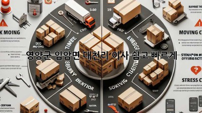 영양군 입암면 대천리 이사, 쉽고 빠르게!