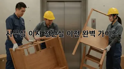 사무실 이사? 전산실 이전 완벽 가이드!